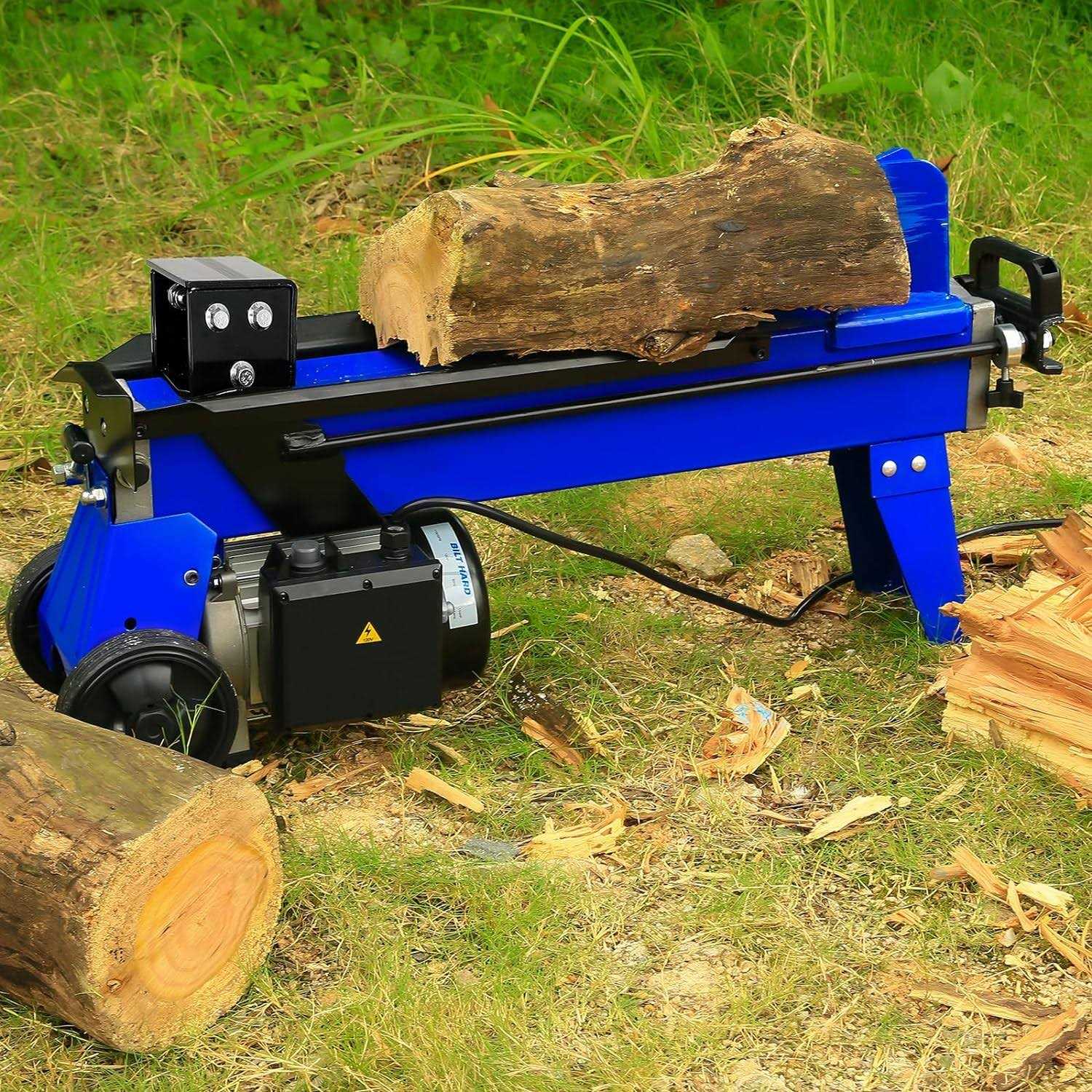 Bilt Hard Log Splitter 6.5 Ton Electric Wood Splitter G995