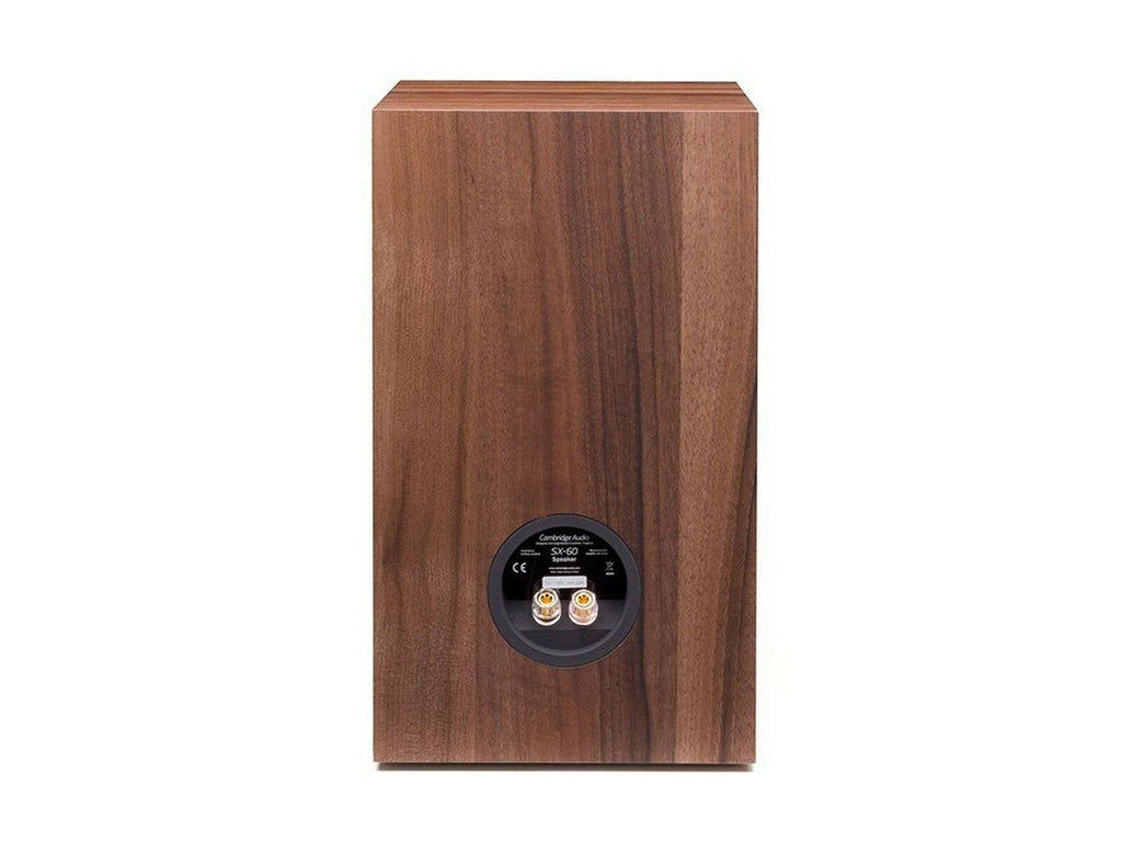 Cambridge Audio SX-60 Stand Mount Speakers Dark Walnut Pair H915