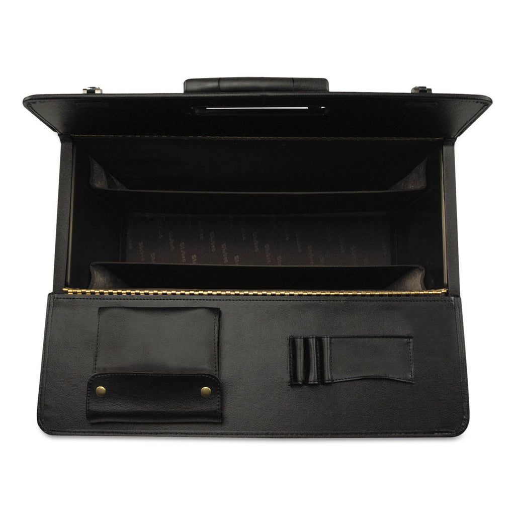 Stebco Tufide Rolling Catalog Case, 22 1/4 x 9 x 13 1/2, Black O848401