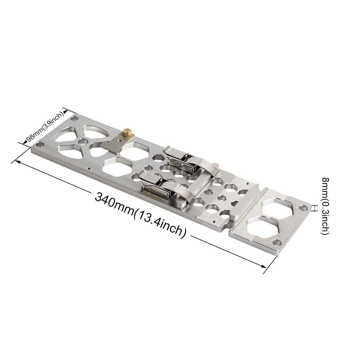 340mm Track Saw Square Right Angle Guide Rail Accessory for Festool Makita G89849