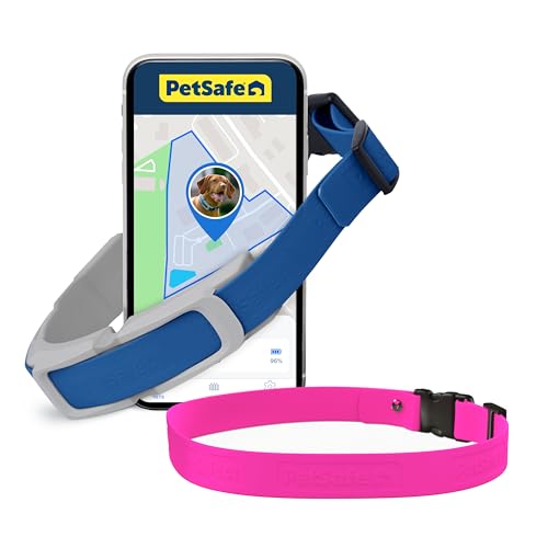 PetSafe Guardian GPS + Tracking Dog Fence Collar, Waterproof Rechargeable, Blue Grey I5356