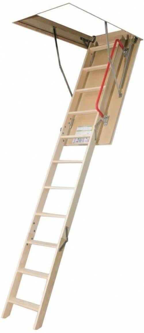 Fakro Attic Ladder Adjustable 300 lb. Load Capacity Anti-Slip Steps Rubber Gasket 66801