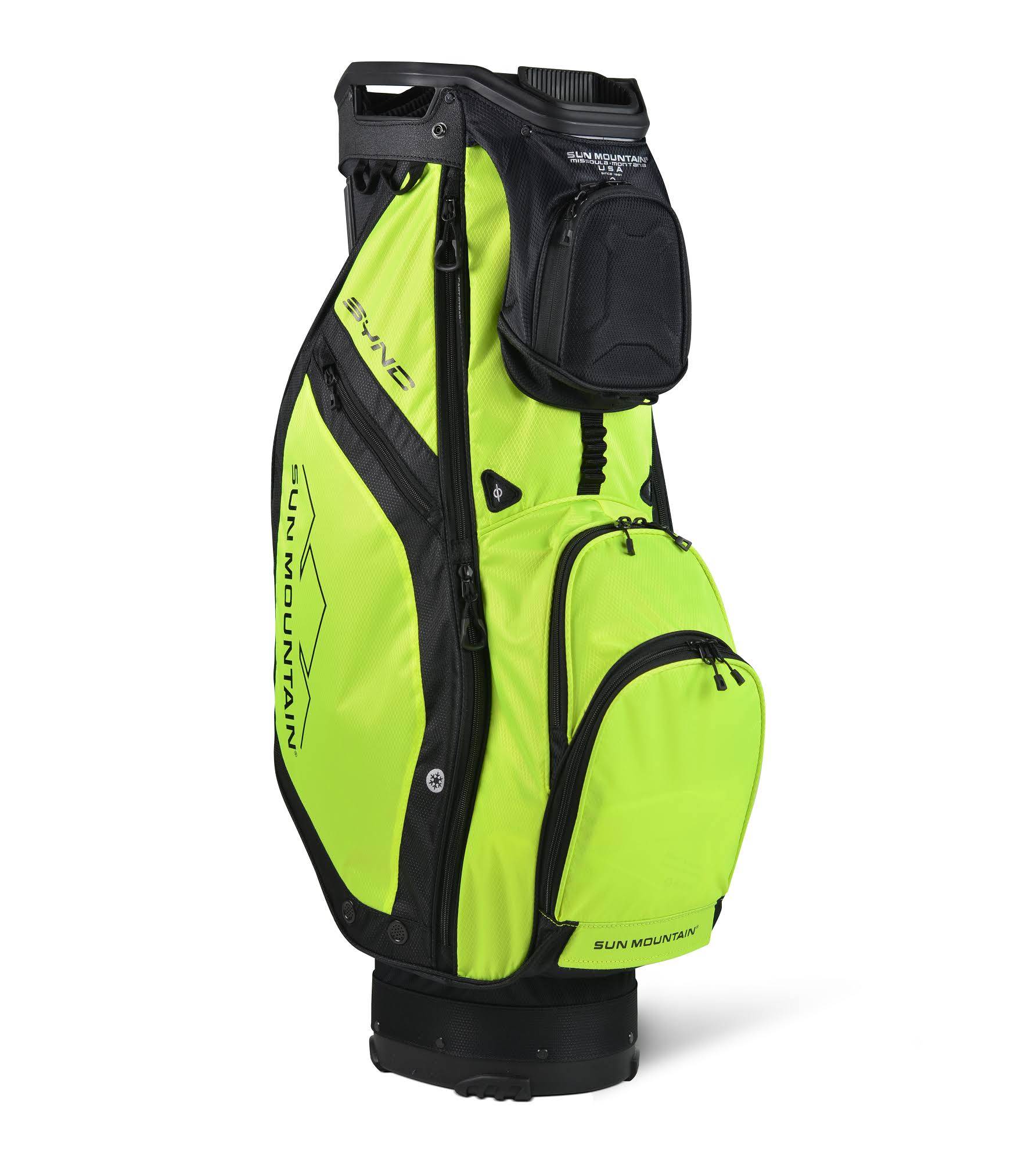 Sun Mountain Sync Cart Bag, Black/Gray/Camo/Gold I65944
