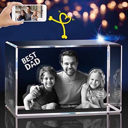 3D Crystal Photo Customized Picture Gift for Wife Mom Dad M953616