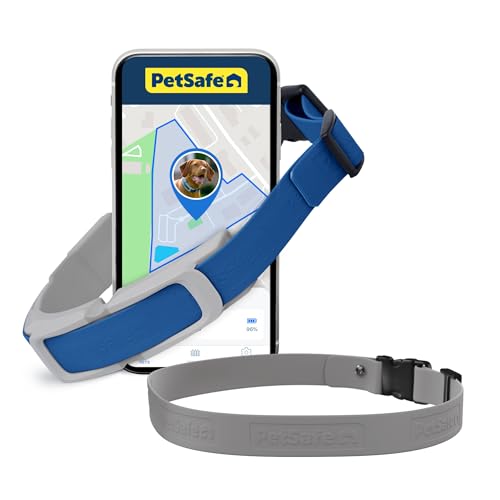 PetSafe Guardian GPS + Tracking Dog Fence Collar, Waterproof Rechargeable, Blue Grey I5356