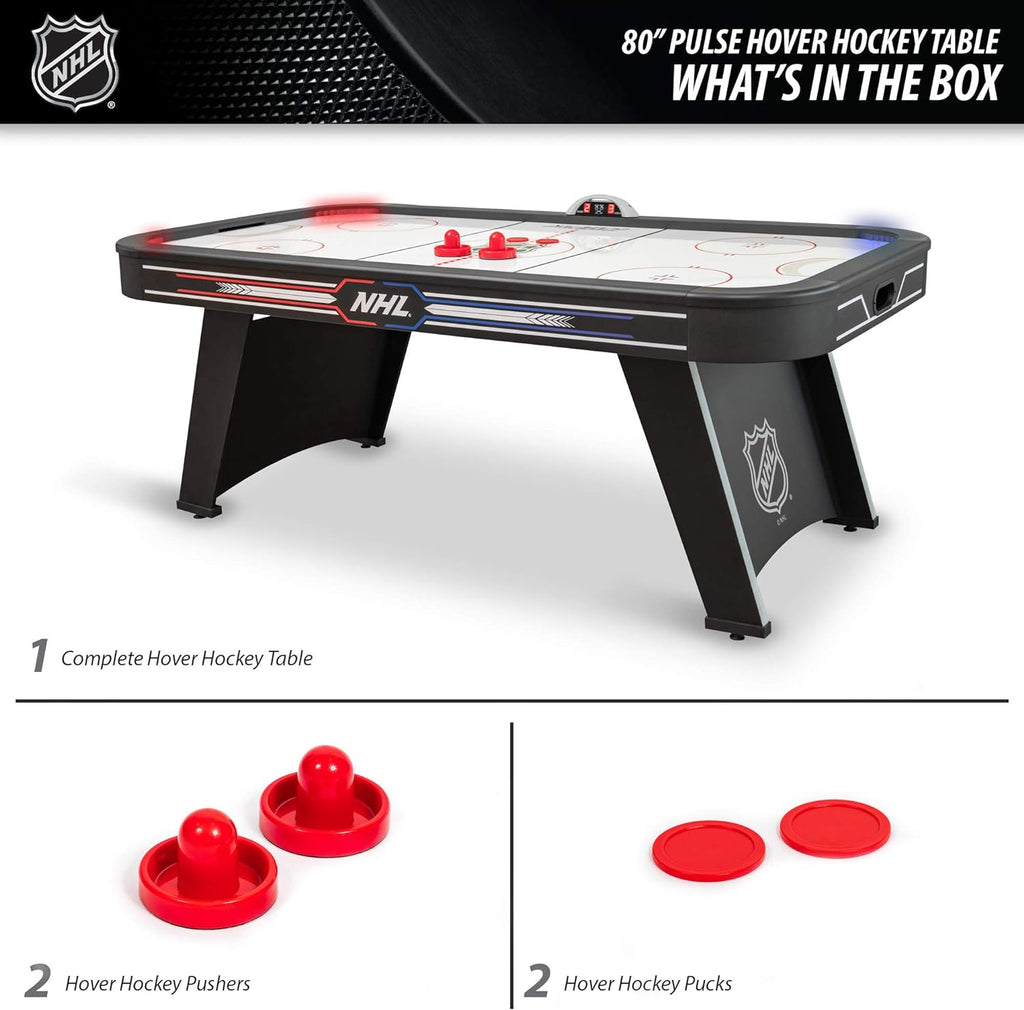 EastPoint Sports NHL 80" Pulse Air Hockey Table with LED Electronic Scoring K534034