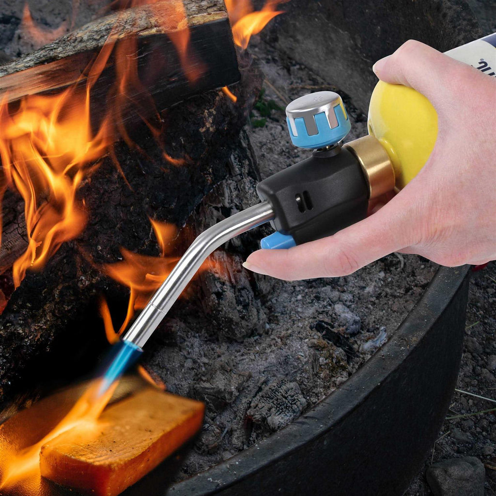 Bisupply Propane Torch with Push Button Igniter O657