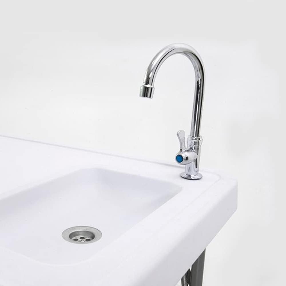 PMSW FCT01 Portable Folding Fishing Cleaning Table with Sink, White M651418