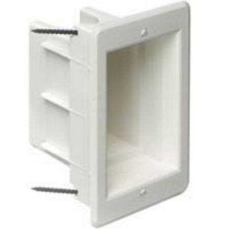 Arlington DBVR1W-1 Low Profile Electrical Box with Weatherproof Cover O4856