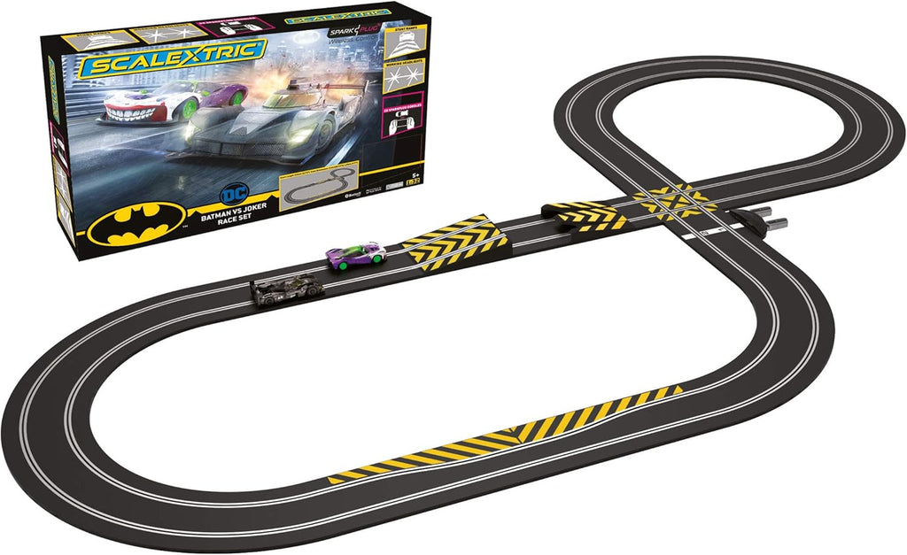 Scalextric Batman vs Joker 1:32 Slot Car Race Track Set C1415T T7480