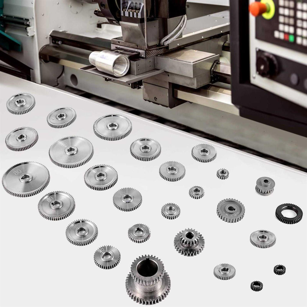 VEVOR 27PCS Metal Lathe Gears Replacement Gear Set K379294