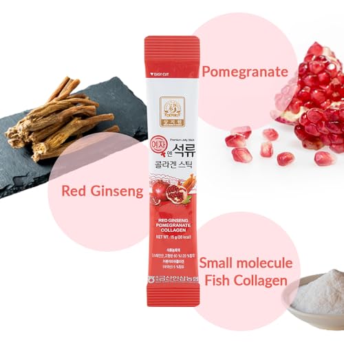 Baekje Geumsan Women's Pomegranate Collagen Jelly Stick 5.1oz X166004