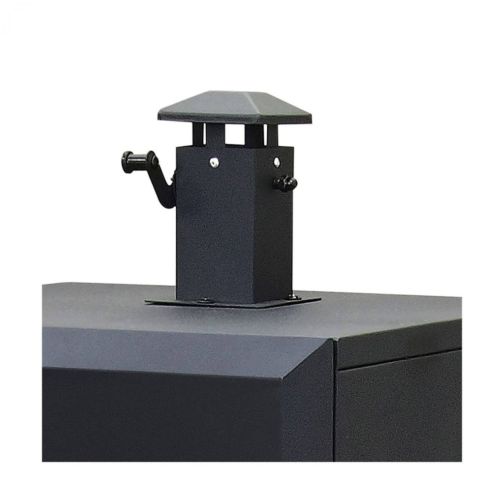 Dyna-Glo Vertical Offset Charcoal Smoker, Black P250