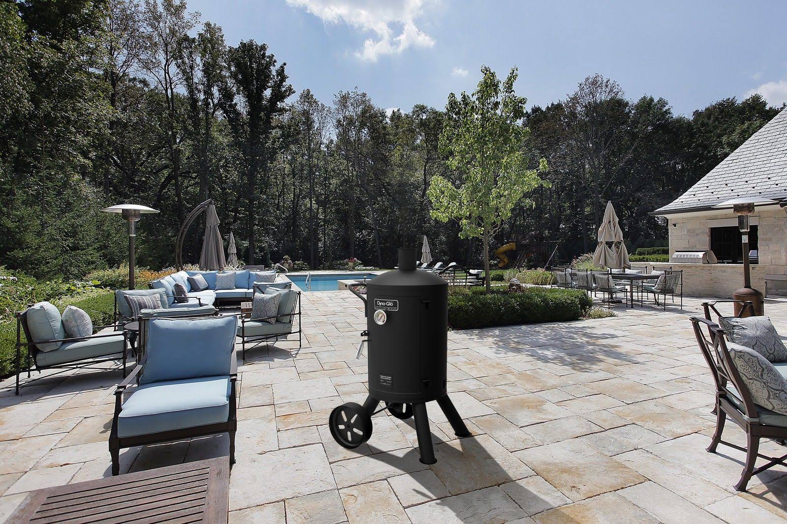 Dyna-Glo Signature Series Heavy-Duty Vertical Charcoal Smoker N357065
