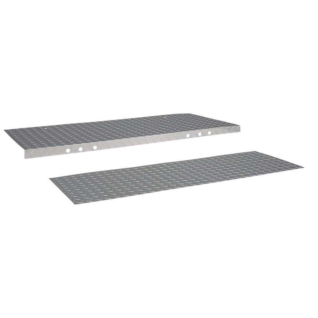 Gusto Golf Cart Rear Flip Seat Kit for A Club Car DS (1982 and Up), Aluminum / Black / Yes