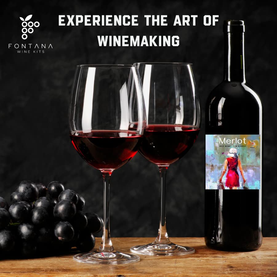 Fontana Wine Making Ingredient Kit - Merlot 6 Gallon E8563