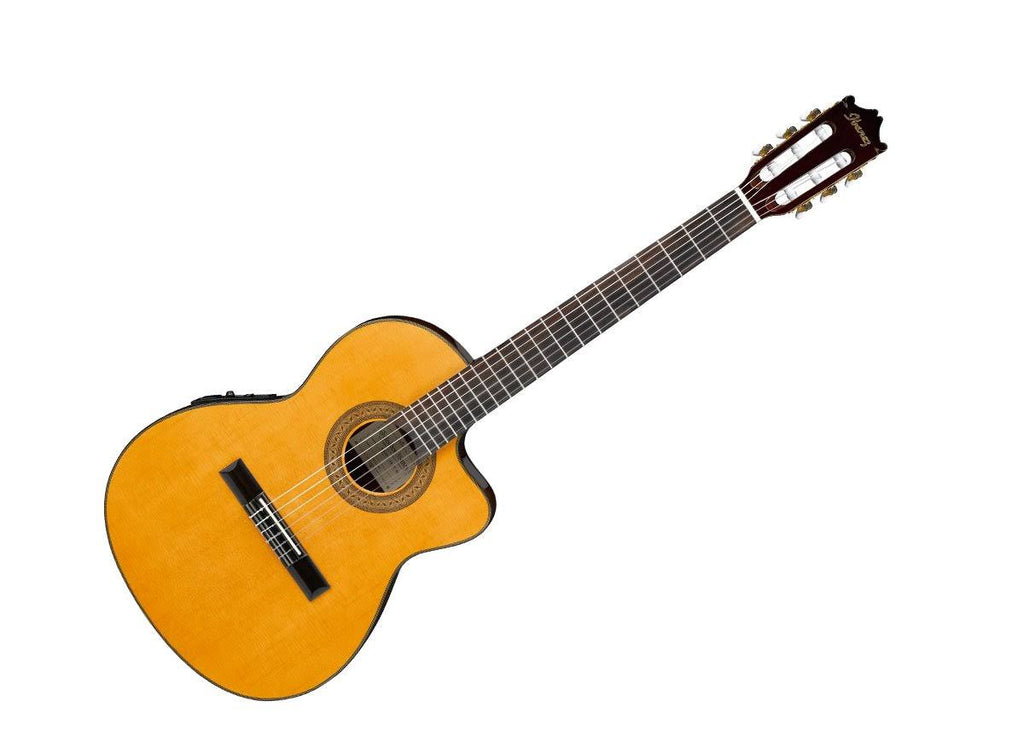 Ibanez GA5TCE Classical Acoustic Guitar, Amber High Gloss R2970