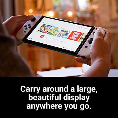 Nintendo Switch OLED Model - Neon Blue/Neon Red (Renewed) R5674