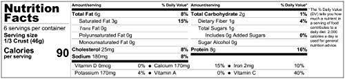 Califlour Foods Cauliflower Pizza Crust, Plain - 9.75 oz T106