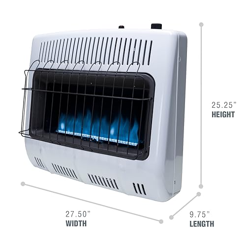 Mr. Heater F299730 30,000 BTU Blue Flame Vent Free Propane Heater Q388098