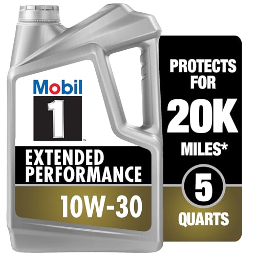Mobil 1 Advanced Fuel Economy Full Synthetic Motor Oil 0W-20, 5 Quart A306