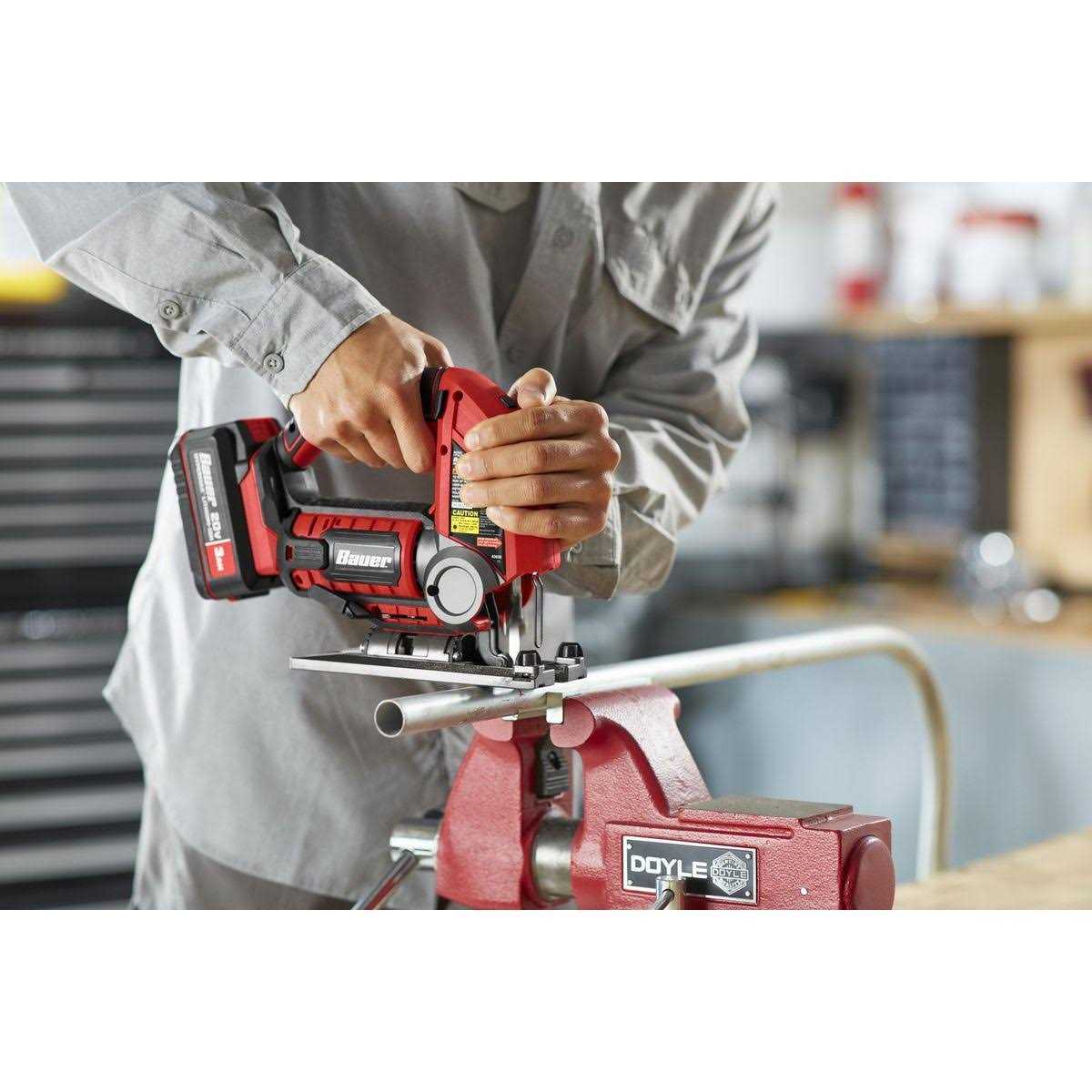 Bauer 20V Cordless Variable Speed Jig Saw T6417