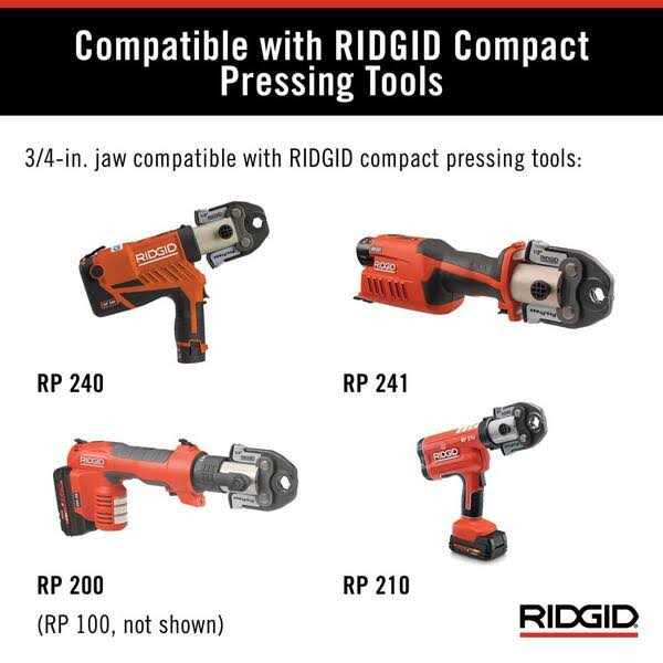 Ridgid 48438 MegaPress Compact Jaw B579446