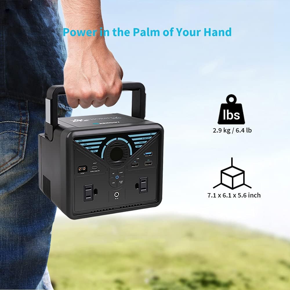 Renogy Phoenix 300 Portable Power Station 337Wh Lithium Battery with 2 AC Outlets W517850