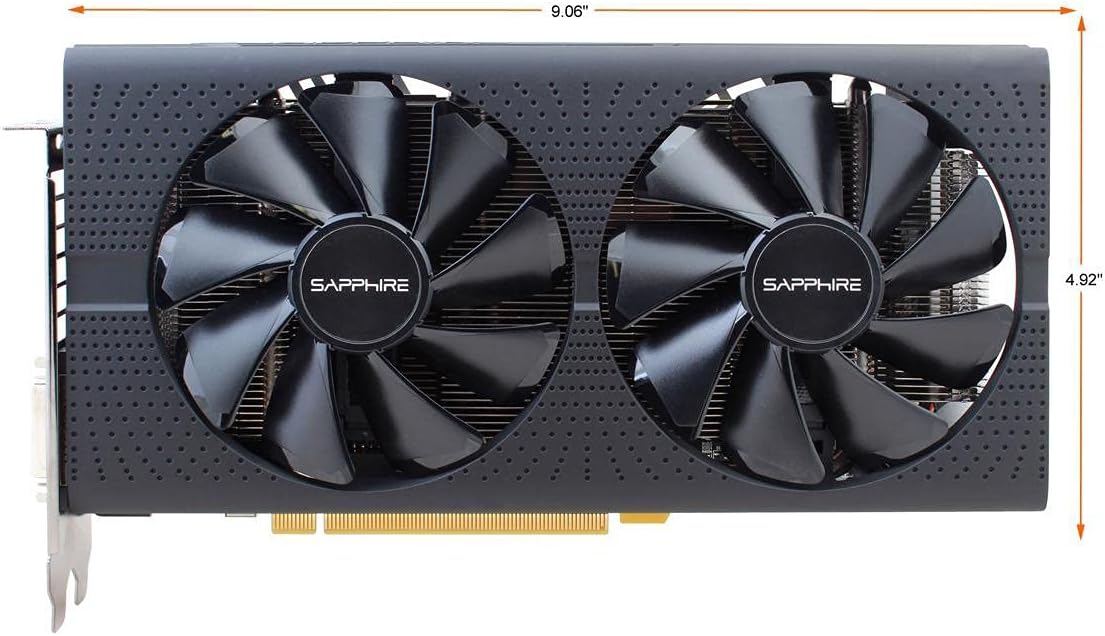 Sapphire Pulse Radeon RX 580 8GB GDDR5 PCI Express 3.0 Video Card M3931