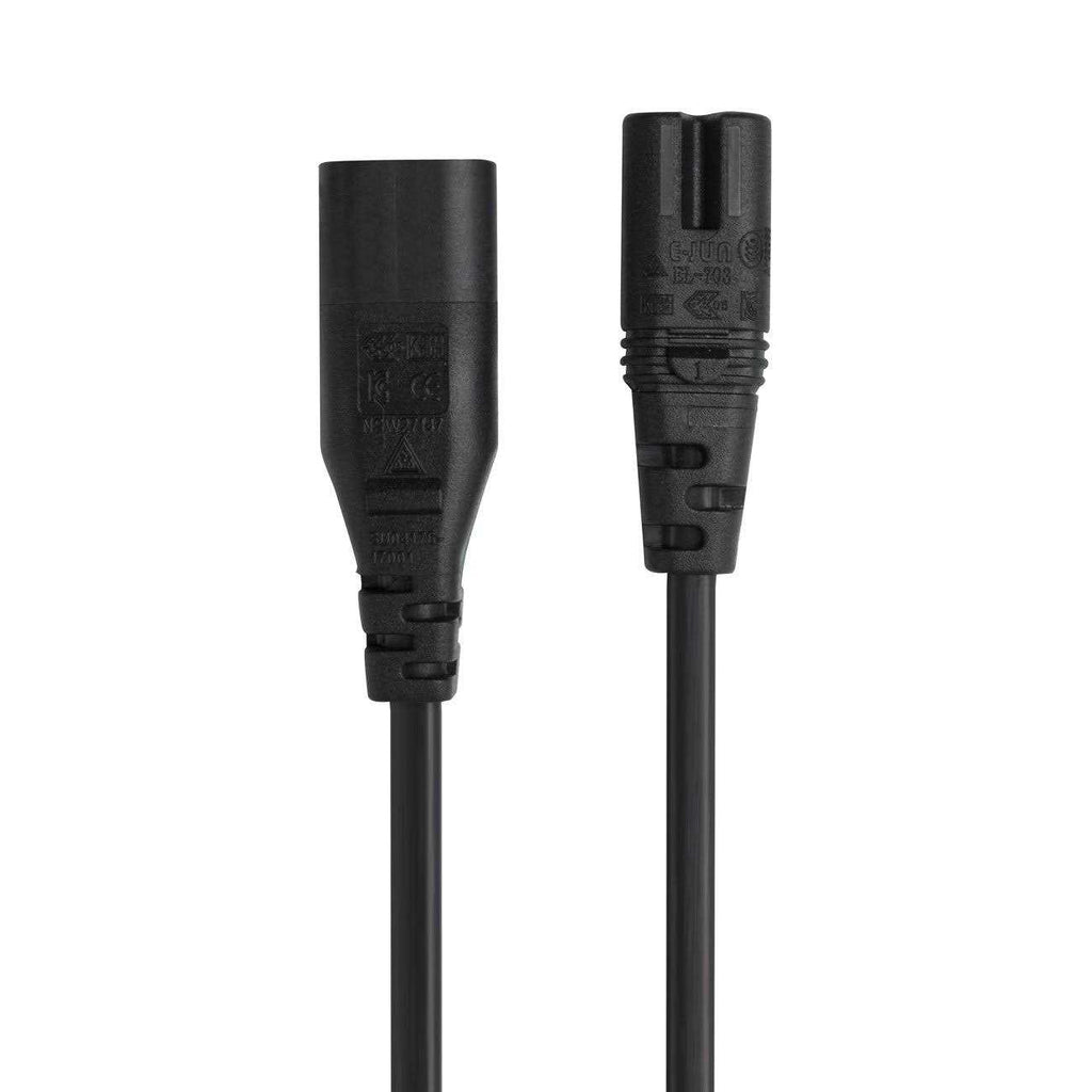 YEKELLA IEC 60320 C8 to C7 Power Extension Cable D482381
