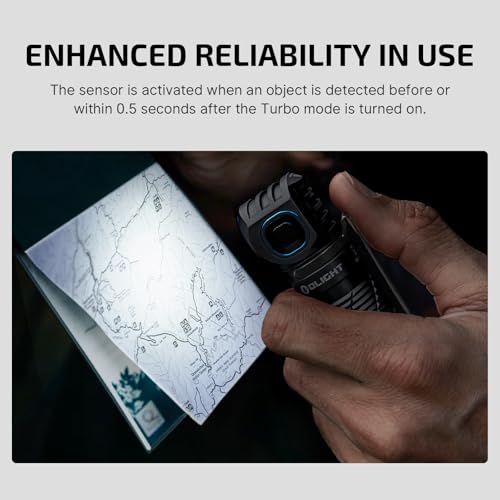 OLIGHT Perun 3 Rechargeable Headlamp Flashlight, 3000 Lumens, Black Z1023