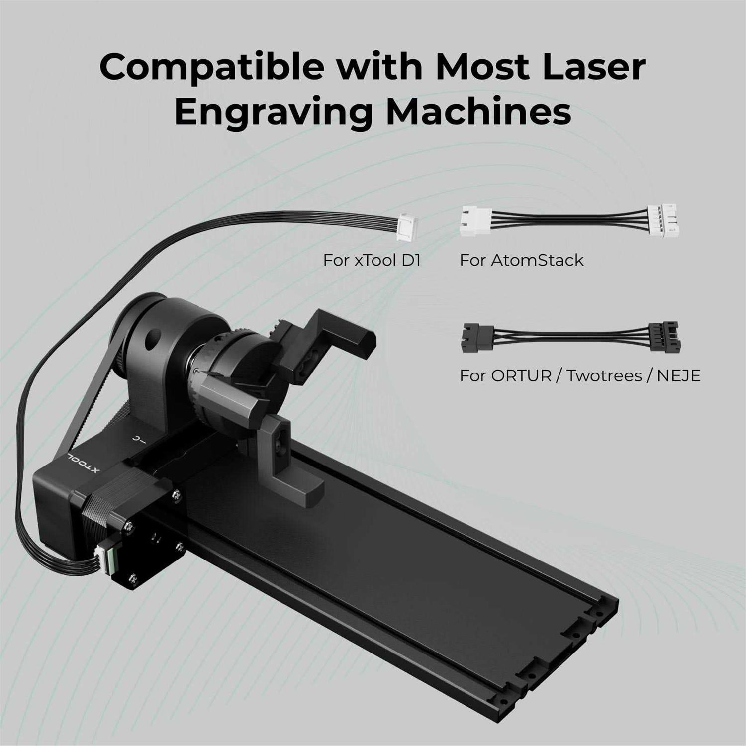 xTool RA2 Pro 4-in-1 Laser Rotary Roller S166