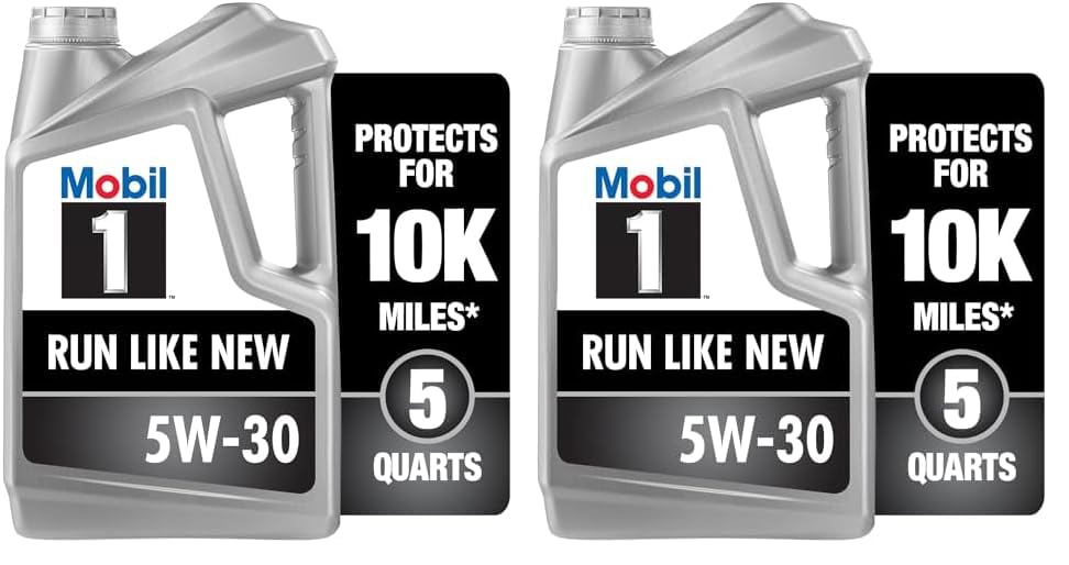Mobil 1 Advanced Fuel Economy Full Synthetic Motor Oil 0W-20, 5 Quart A306