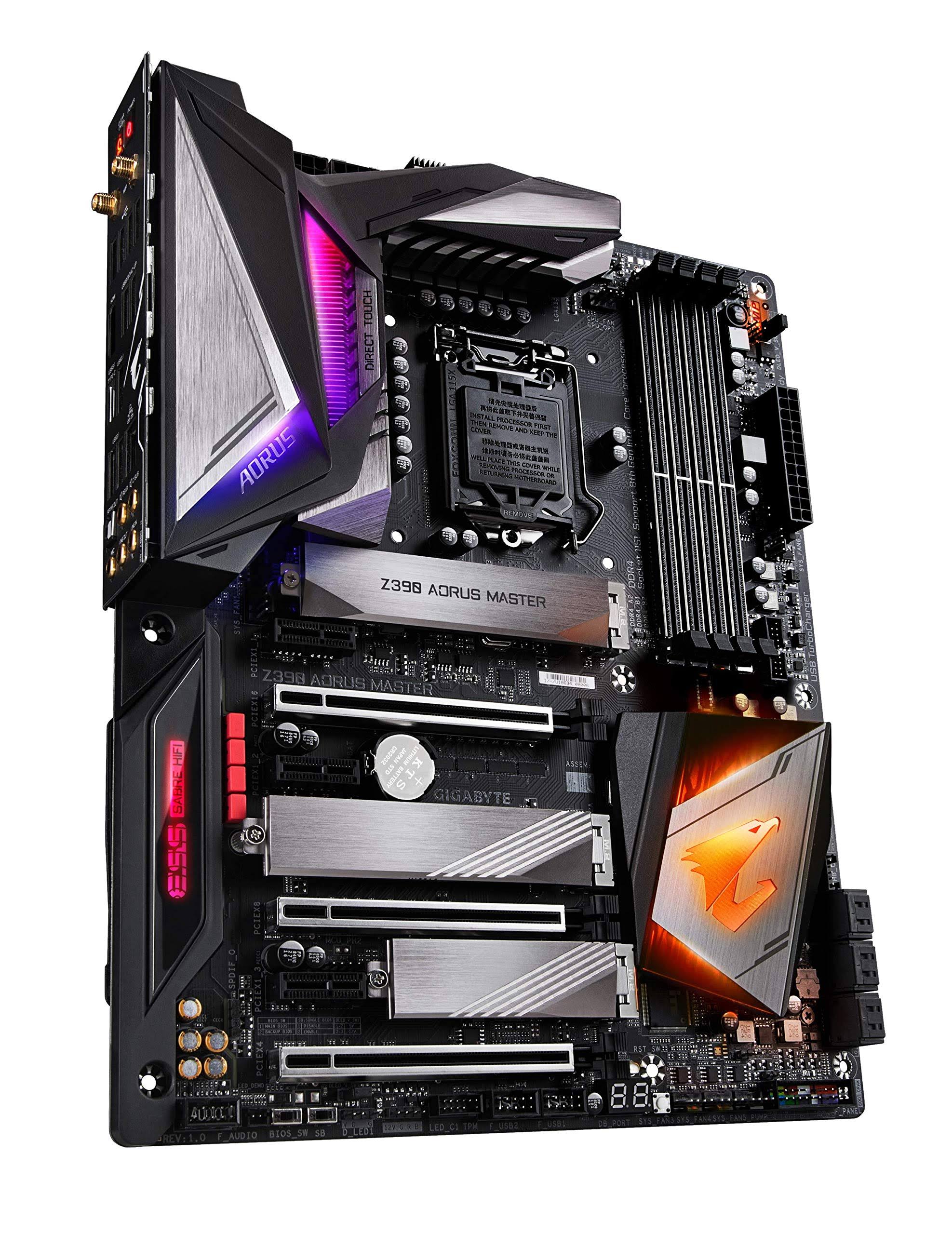 Gigabyte Z390 AORUS MASTER Intel Z390 ATX Motherboard LGA1151 Z107