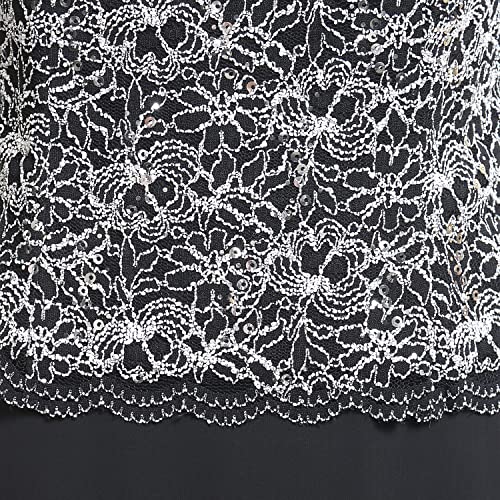 Alex Evenings Women's 3/4 Sleeve Lace Mother of the Bride Dress Z763942