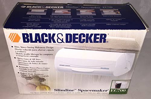 Black & Decker Slimline Spacemaker Can Opener EC700 S863734