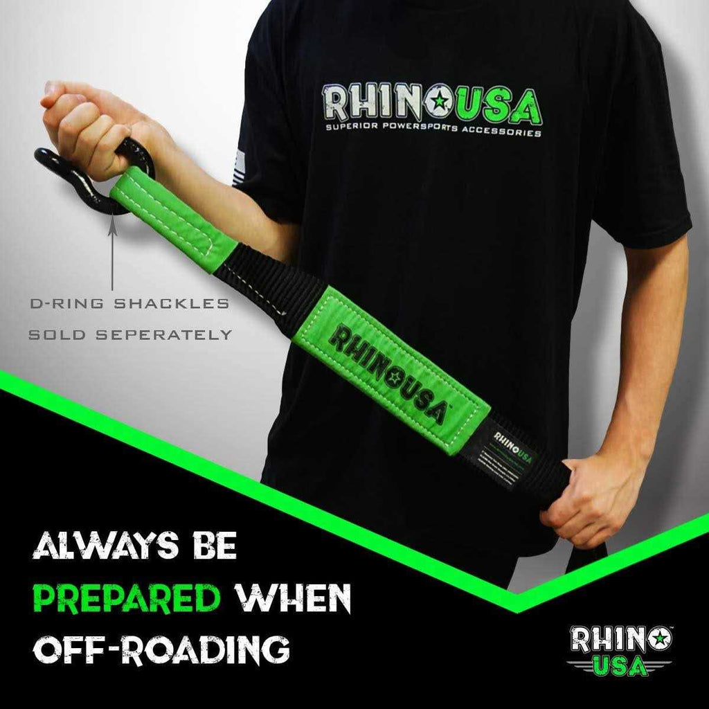 Rhino USA Recovery Tow Strap Lab Tested P318476
