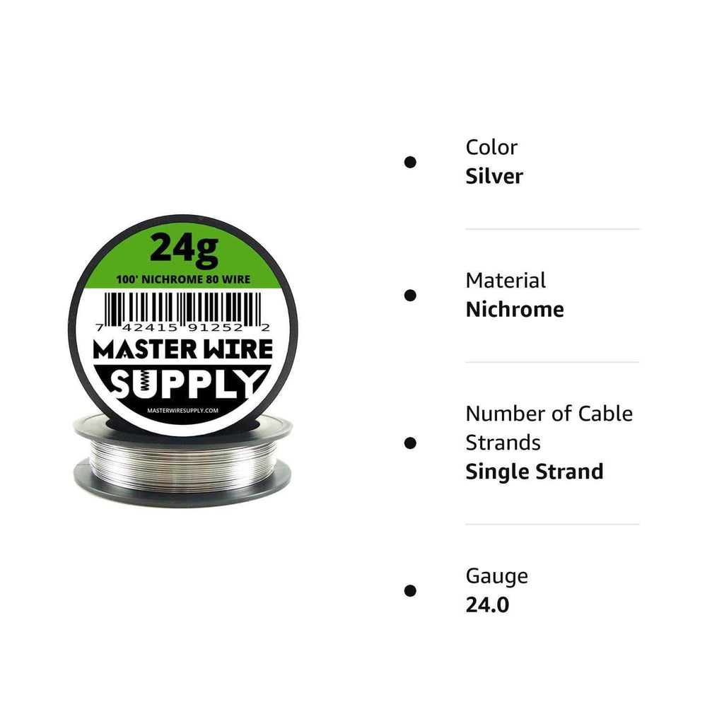 Master Wire Supply Nichrome Wire J2053