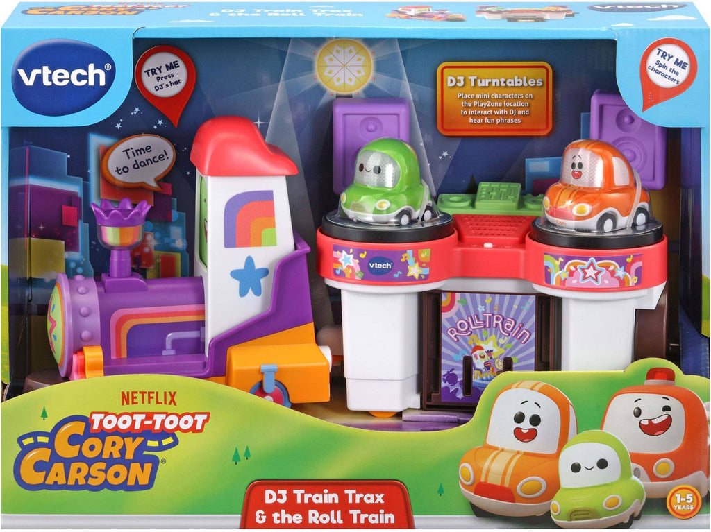 Vtech Toot-Toot Cory Carson DJ Train Trax & The Roll Train U379