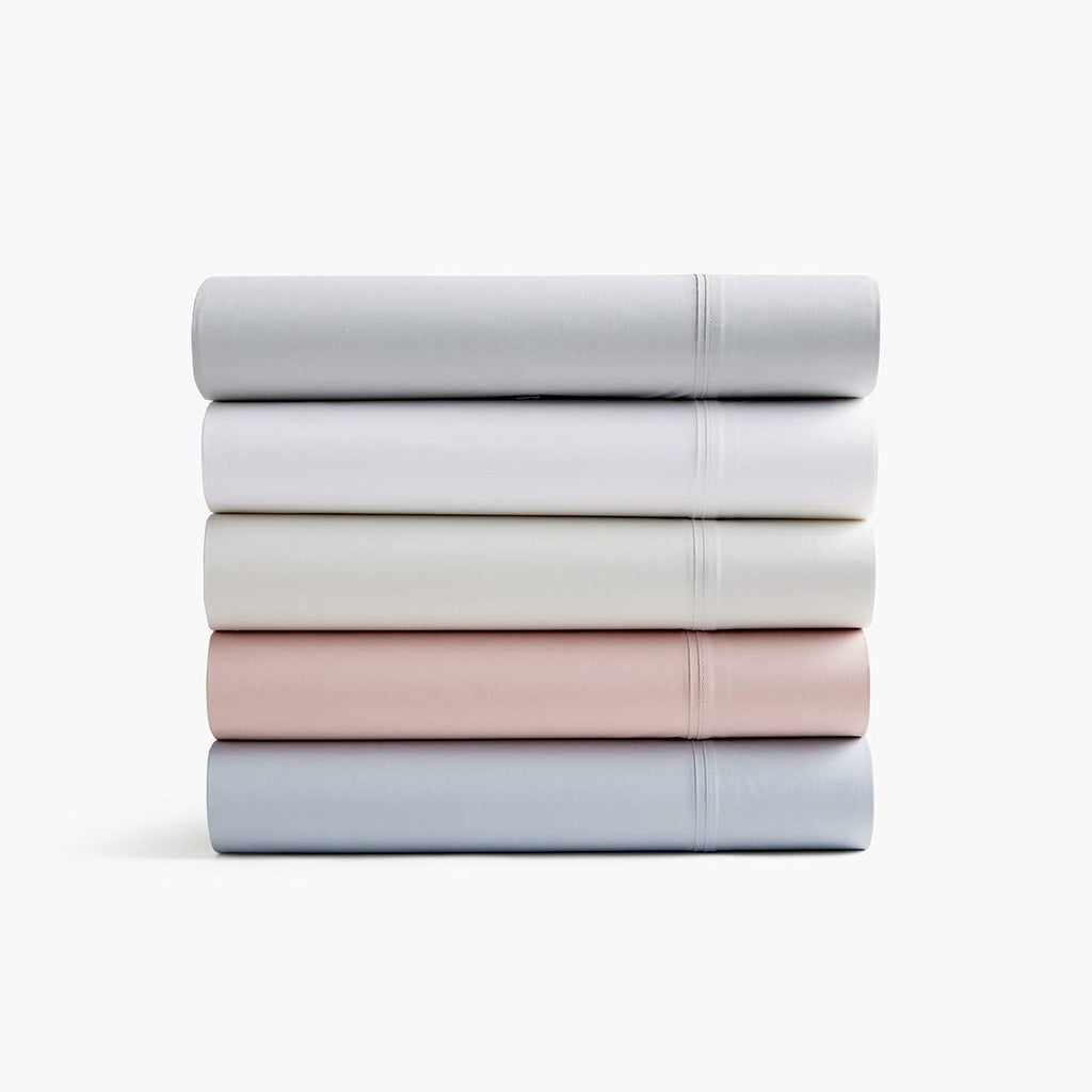 Under The Canopy Organic Percale Cal King Sheet Set in Taupe E308512