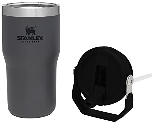 Stanley IceFlow Flip Straw Tumbler 30 oz Insulated Stainless Steel Lilac Z941193
