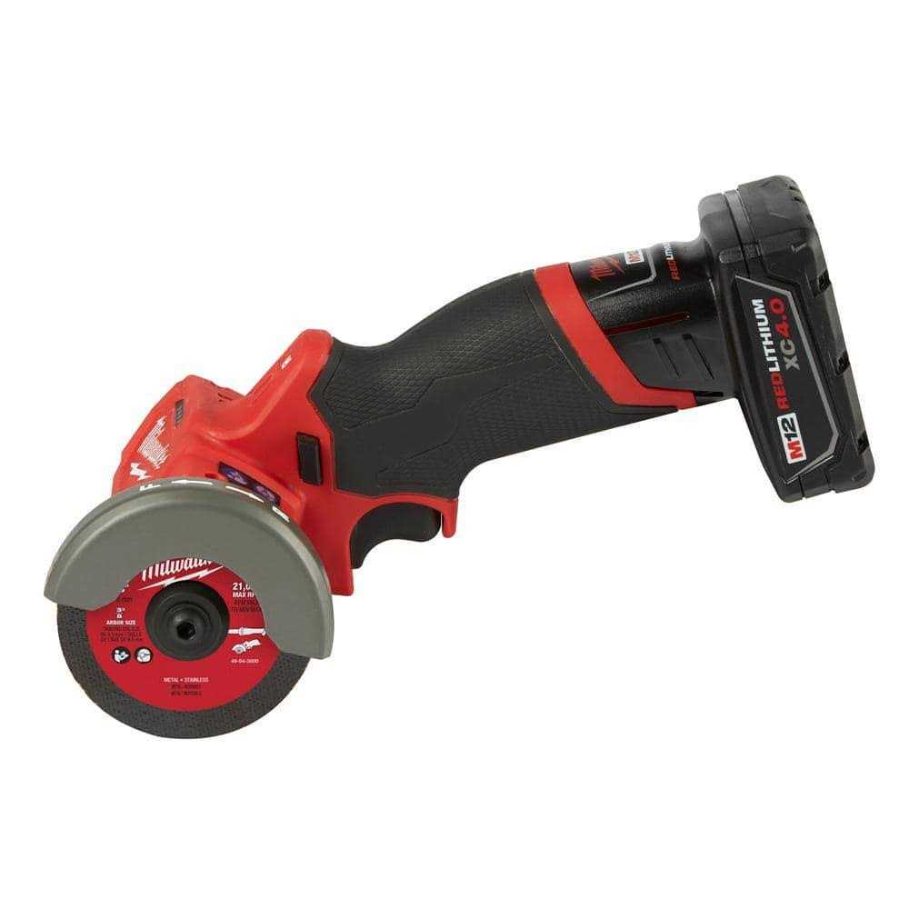 Milwaukee 2522-21XC M12 FUEL 3 Compact Cut Off Tool Kit N100