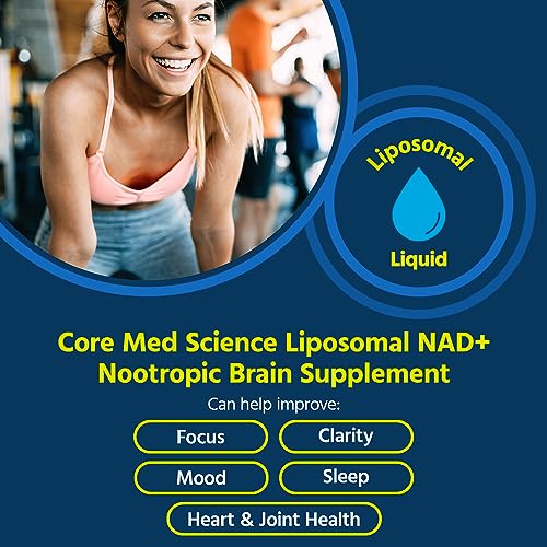 Core Med Science Liposomal NAD Supplement Liquid, 4 Fl Oz X12635
