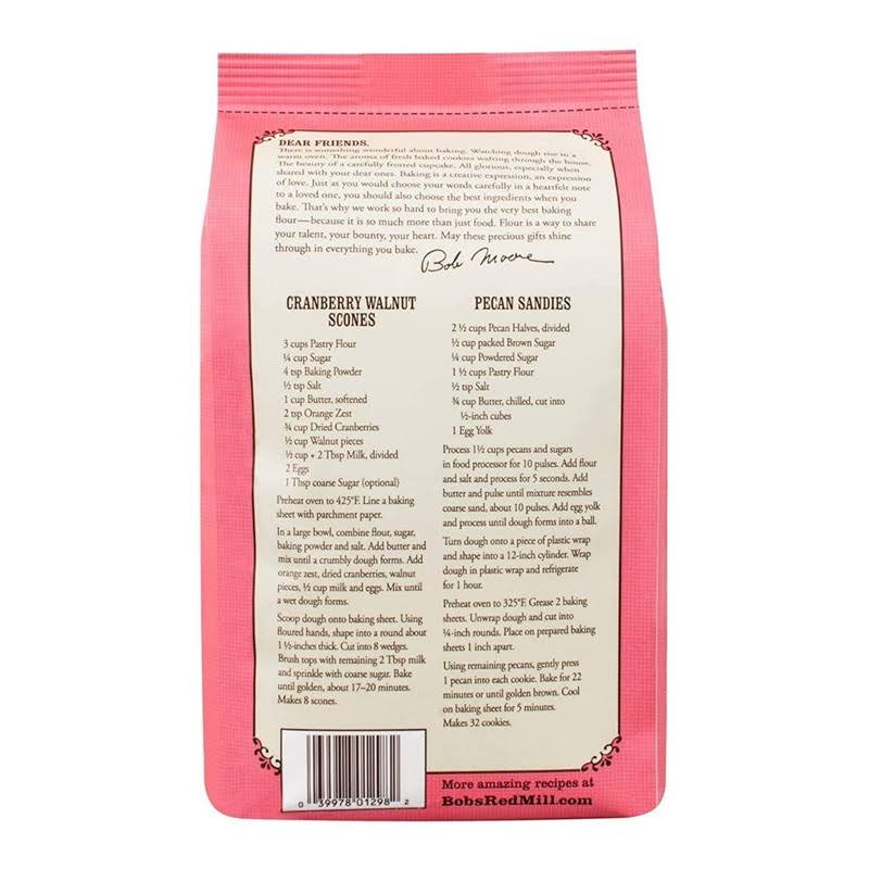 Bob s Red Mill Pastry Flour 2.27kg H116
