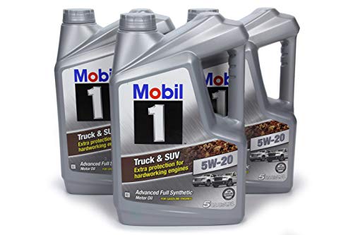 Mobil 1 Advanced Fuel Economy Full Synthetic Motor Oil 0W-20, 5 Quart A306