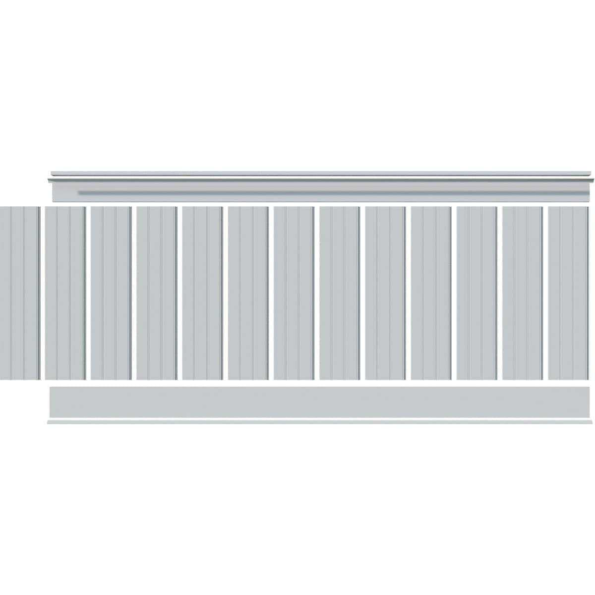 Ekena Millwork Deluxe Beadboard PVC Wainscoting Kit 8 ft A986738