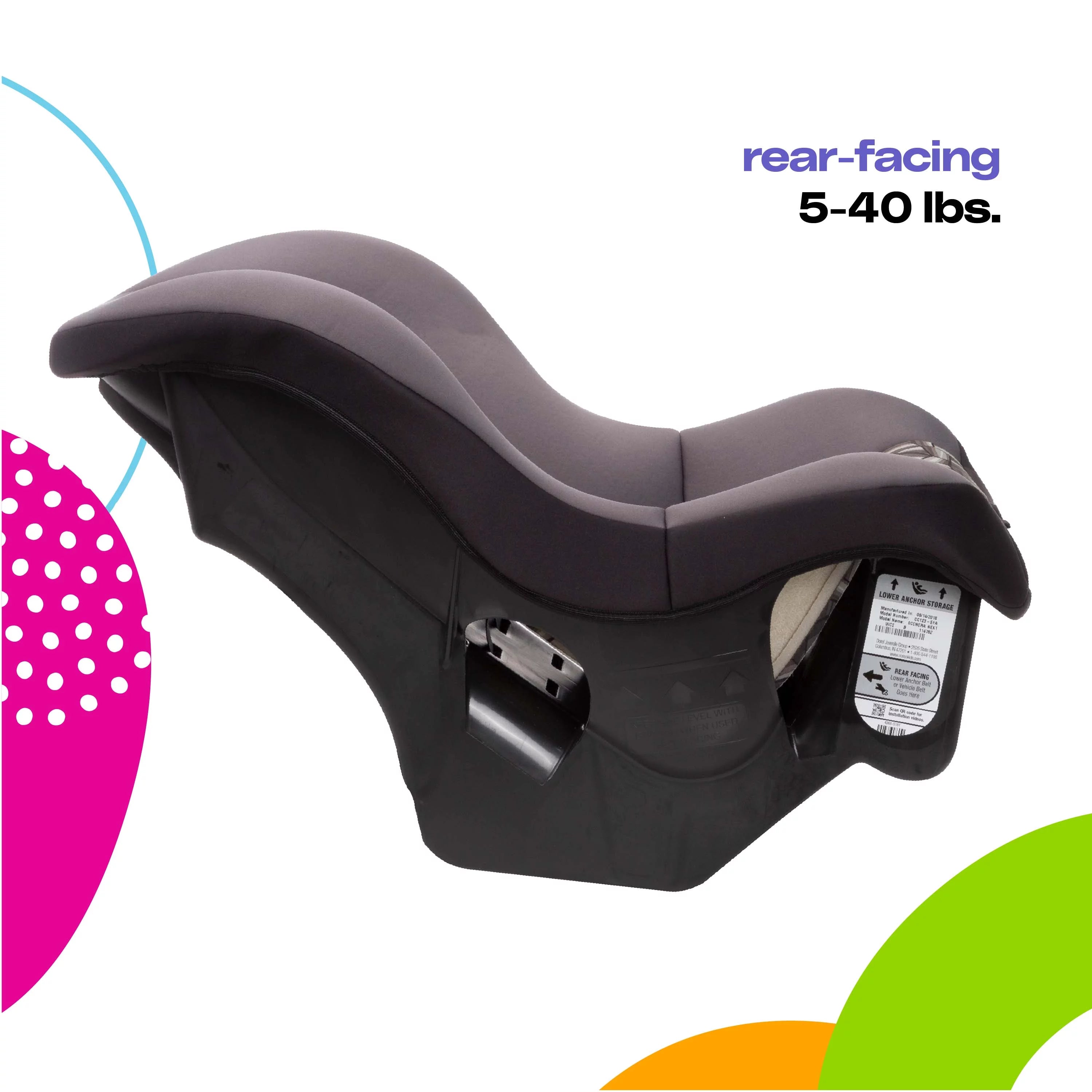 Cosco Kids Scenera NEXT Convertible Car Seat Otto U599583