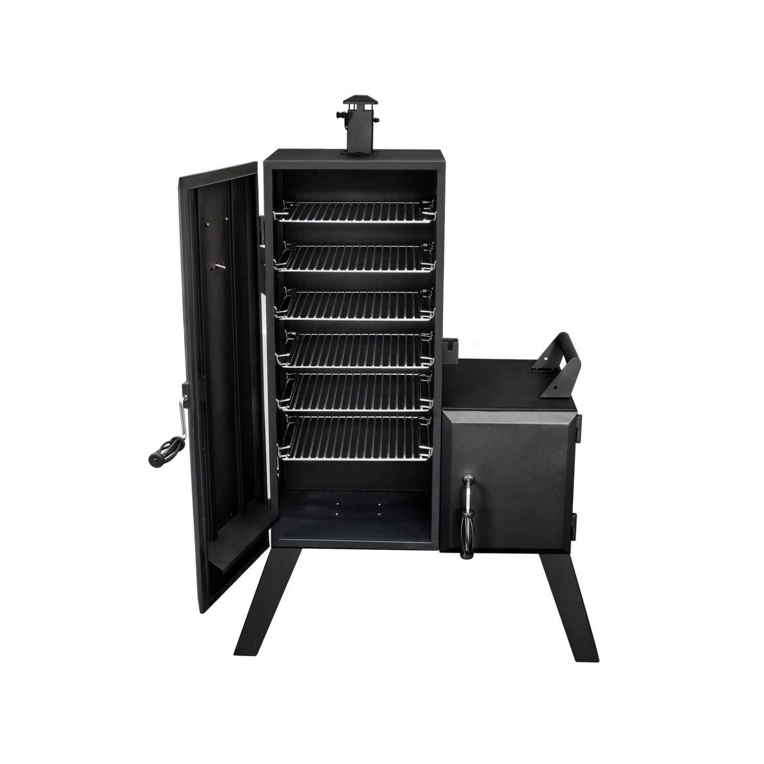 Dyna-Glo Vertical Offset Charcoal Smoker, Black P250