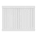 Veranda Linden H x 8 ft. W White Vinyl Privacy Fence Panel Kit - Shop Hardware Tools Online Store