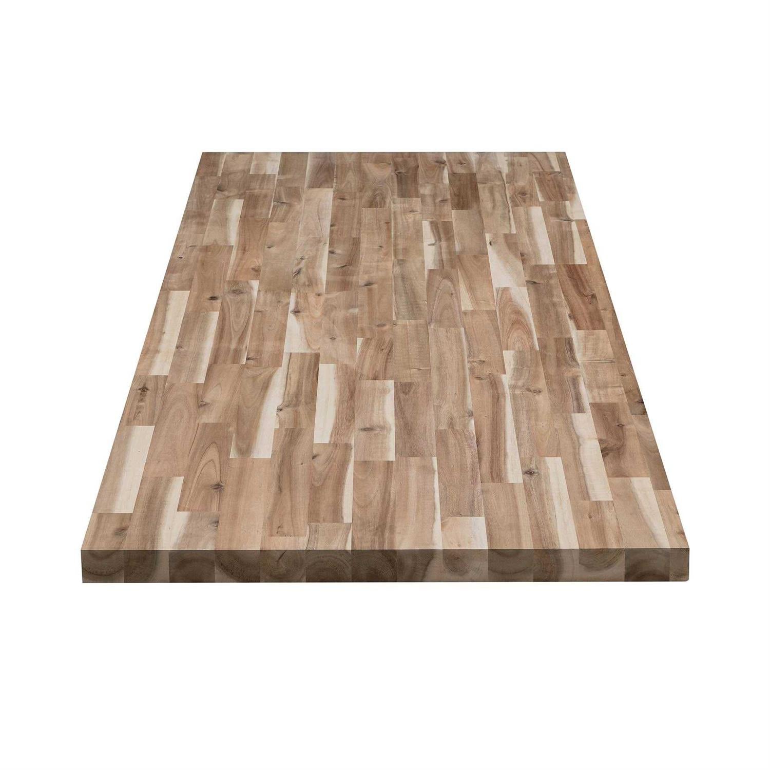 allen + roth 72-in Acacia Butcher Block Countertop O789983